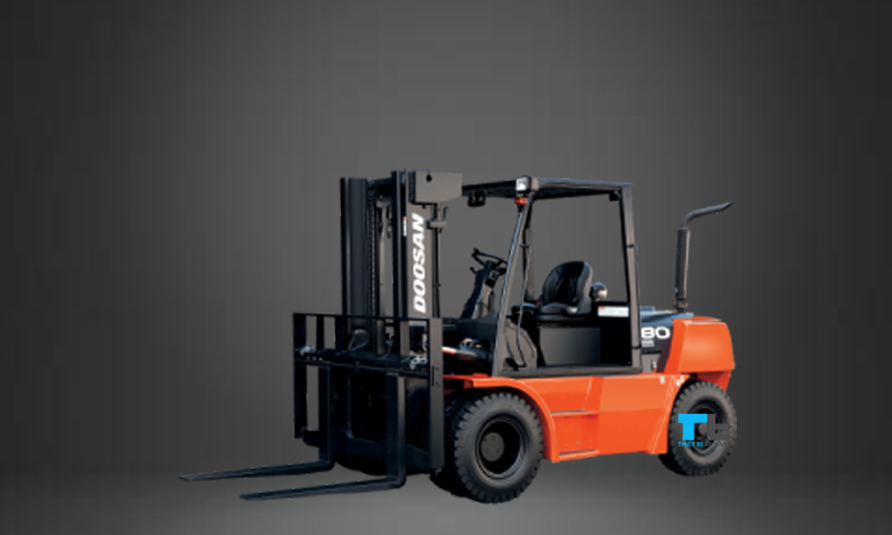 Xe nâng dầu 8 tấn Doosan nhập khẩu Hàn Quốc